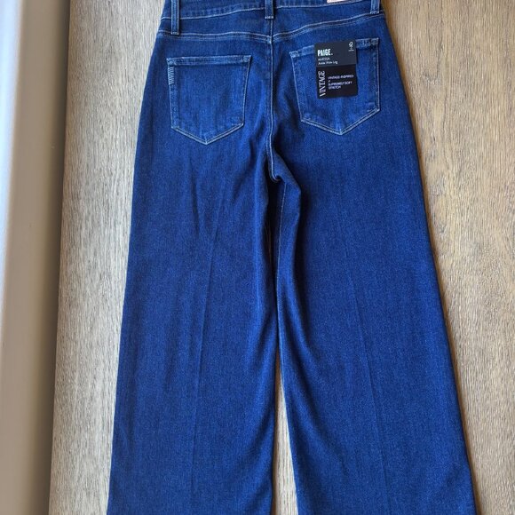 Paige Anessa Ankle Wide Leg Jean, size 30 - Picture 6 of 7